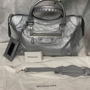 Balenciaga Giant 12 Silver City